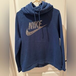 Girls, Nike hooded cow neck, sweatshirt, youth size large in good condition